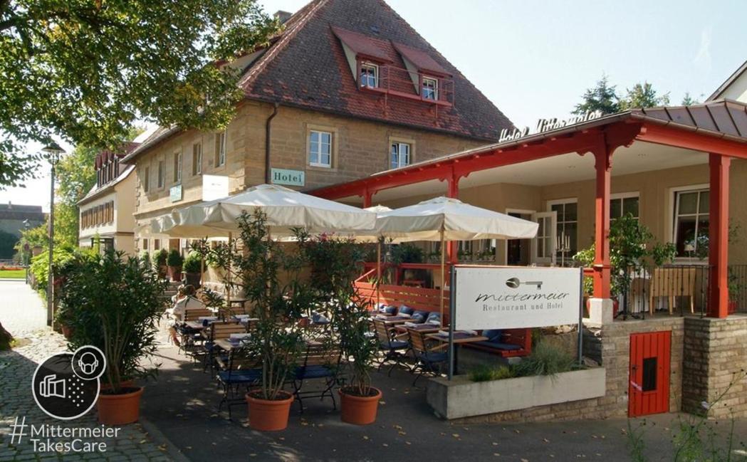 米达麦亚别墅、餐厅及酒店 罗滕堡 外观 照片
